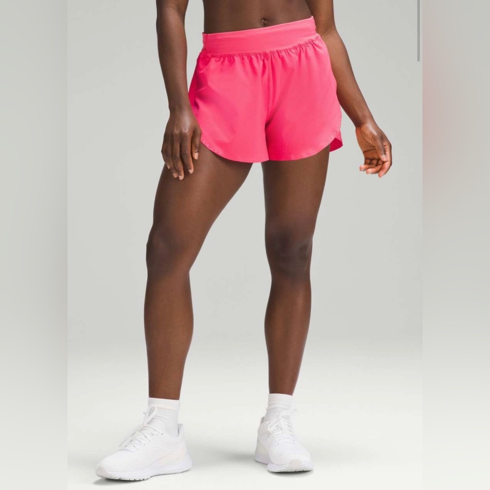 Lululemon Fast and Free Reflective High-Rise Classic-Fit Short 3"